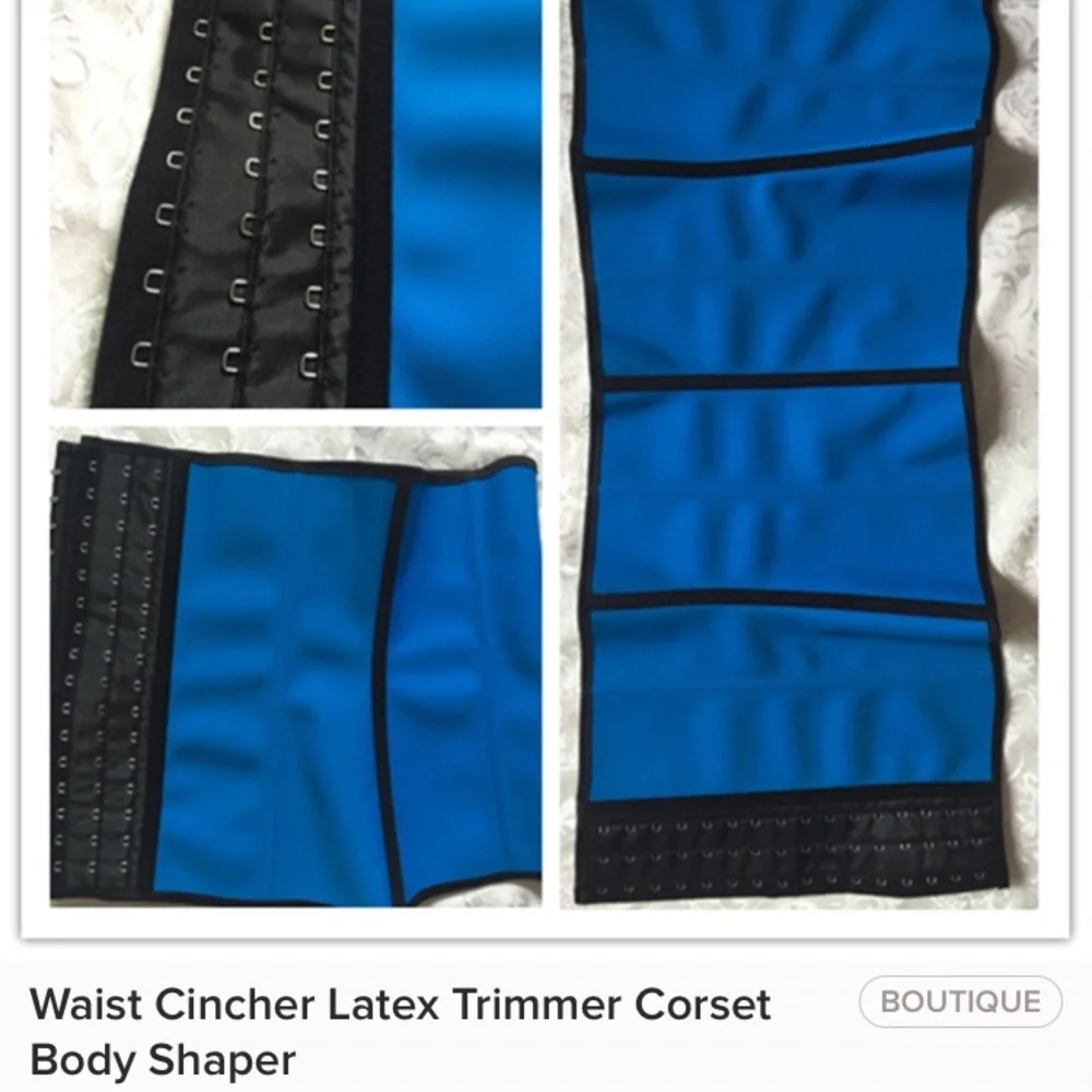 Blue waist trimmer shaper hook latch - Picture 4 of 9